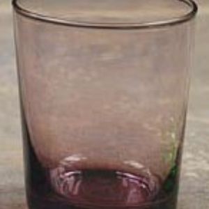 *Purple Glass Votive Candle Holder #78759 (NWT)